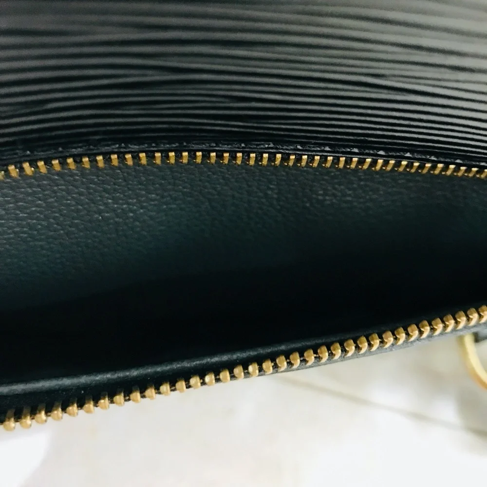 LOUIS VUITTON Black Backpack Epi Mabillon Leather - Picture 6 of 10